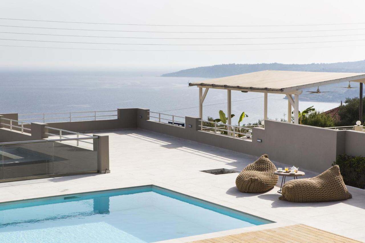 Etherealvilla-Family Villa With Pool Lourdata  Exterior photo